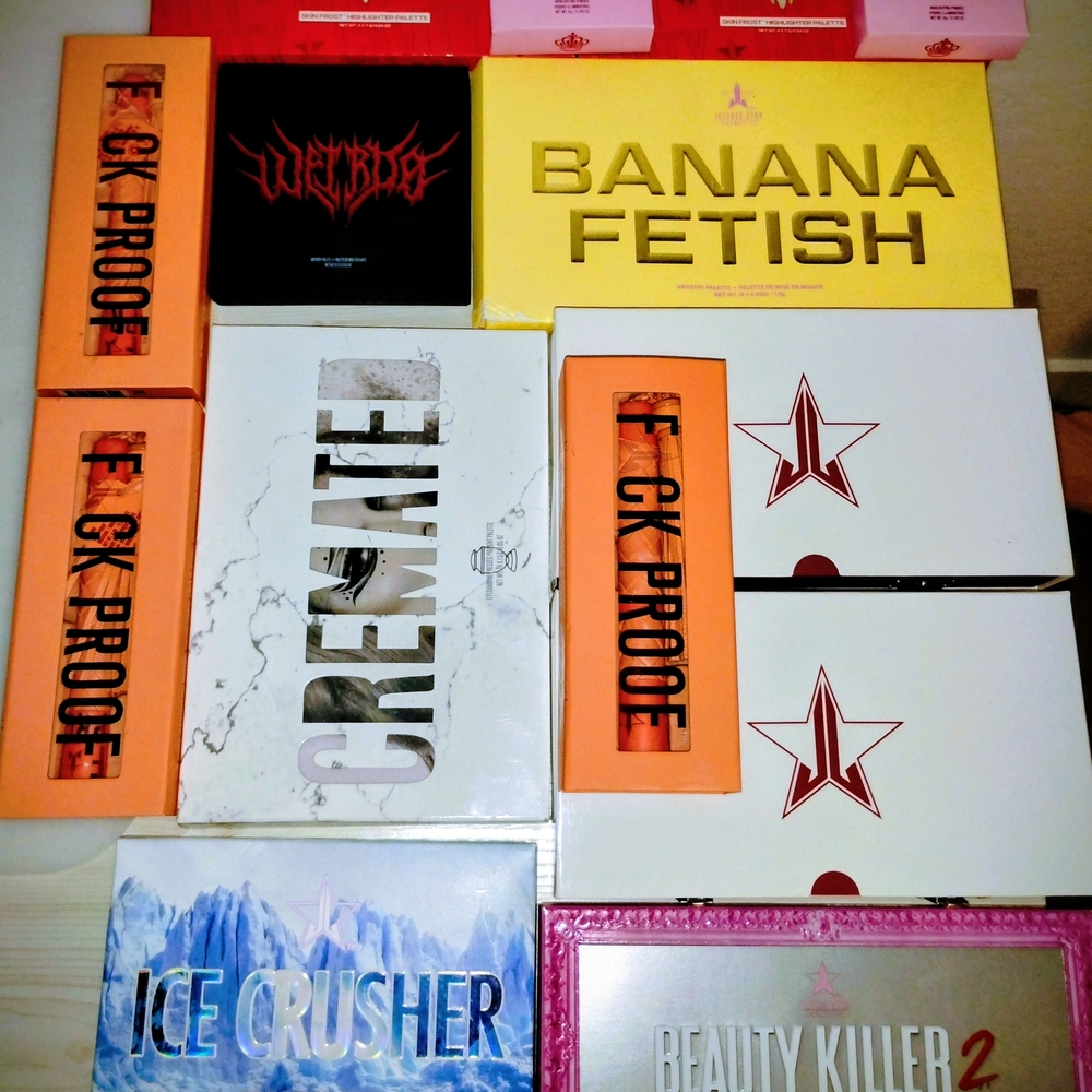 Assorted Makeup Palette Collection